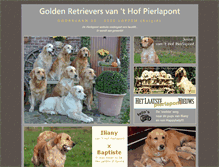 Tablet Screenshot of goldens-pierlapont.be